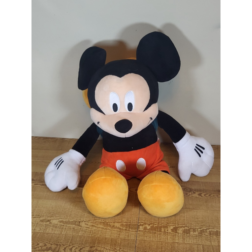 Disney Mickey Mouse Explorer's Club Adventure Hiking Backpacking Plush 20in Tall